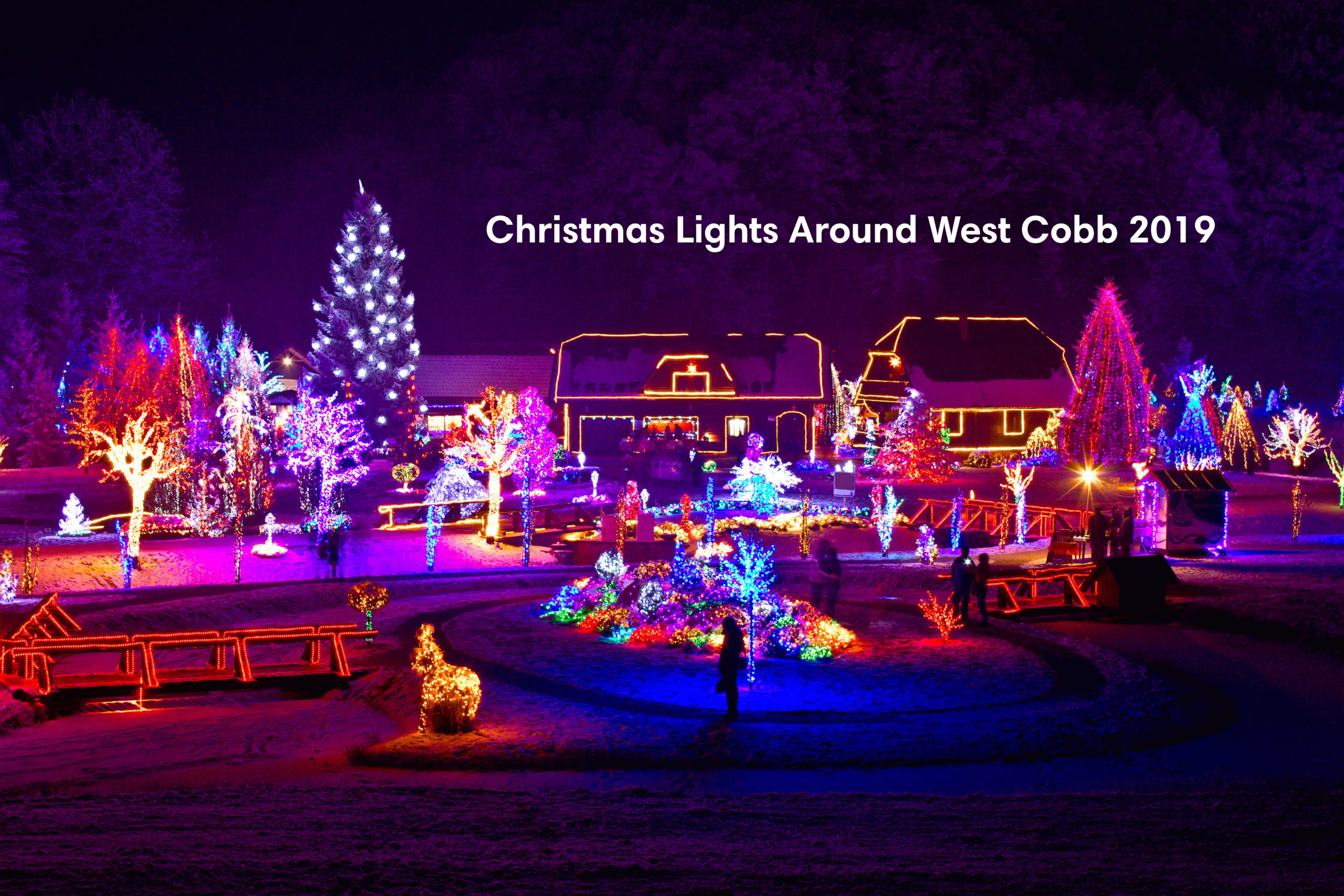 Christmas Lights & Holiday Displays Around West Cobb 2019